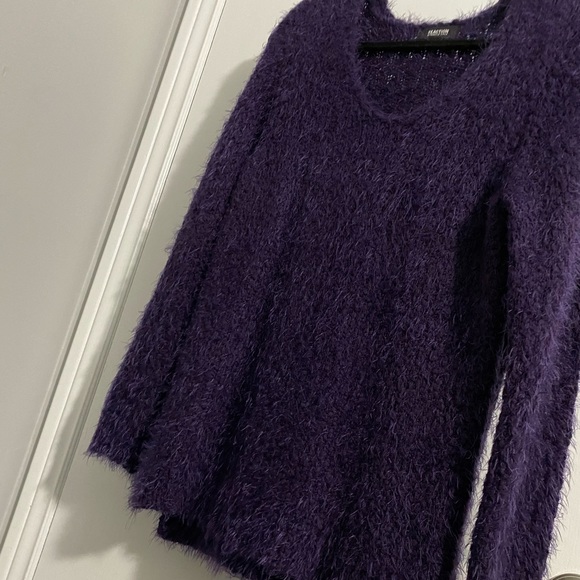 Kenneth Cole Purple Sweater M - Picture 3 of 6